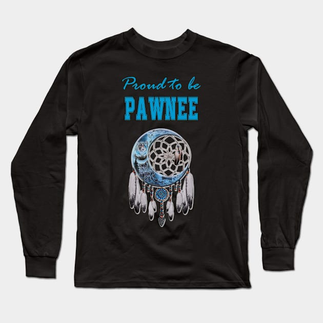 Native American Pawnee  Dreamcatcher 39 Long Sleeve T-Shirt by Morris Felders Jr